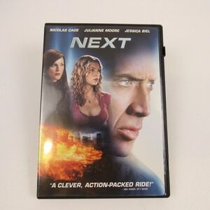 Next - DVD‎ By Nicolas Cage,Julianne Moore,Jessica Biel - VERY GOOD